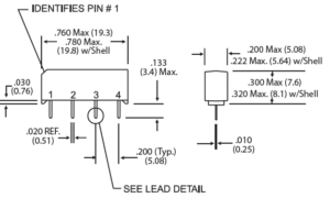 9007 Series/Spartan SIP Reed Relays - Coto Technology