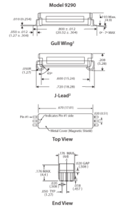 9200 & 9290 Series/Surface Mount Reed Relays - Coto Technology